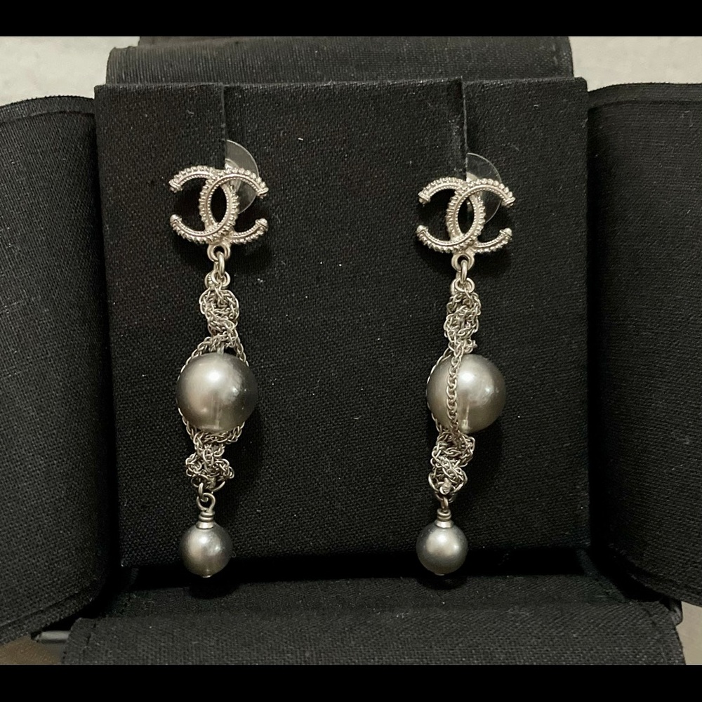 Beautiful Chanel earrings.